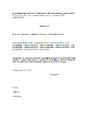 Opozorilo delavcu na izpolnjevanje delovnih obveznosti in možnost odpovedi delovnega razmerja v primeru ponovne kršitve - Opomin pred odpovedjo - 
S tem obrazcem si lahko delodajalec izdela pisno opozorilo, ki ga delavcu izroči ob prvi kršitvi obveznosti iz delovnega razmerja. Opozorilo vsebuje tudi poduk o možni odpovedi pogodbe o zaposlitvi v primeru nove kršitve.
