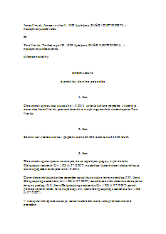 Sporazum o preklicu darilne pogodbe za nepremičnino