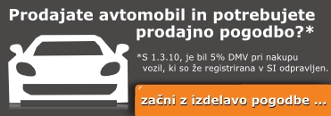 e-obrazec za izdelavo prodajne (kupoprodajne) pogodbe za motorno vozilo